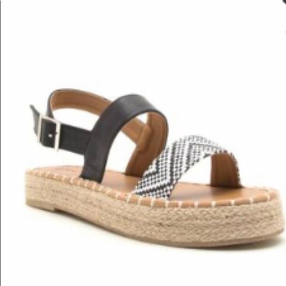 𝅺Qupid Espadrille Sandals   - Picture 1 of 7